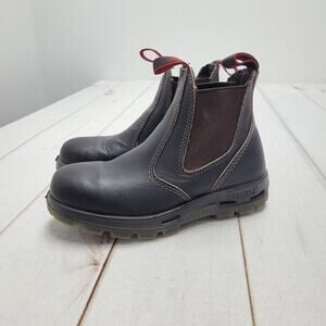 Redback leather slip on chelsesa work boots gorpcore